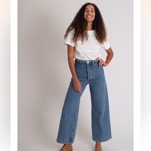 Jesse Kamm Sailor Pants Cowboy Blue Denim